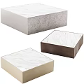 Modern Coffee Tables With Marble Tops And Sleek Light Grey Dark Brown Bases