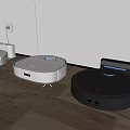 Modern Robotic Vacuum Cleaners With Different Designs For Home Floor Cleaning