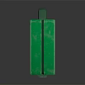 Medical First Aid Kit In Green Case With White Cross And Emergency Supplies