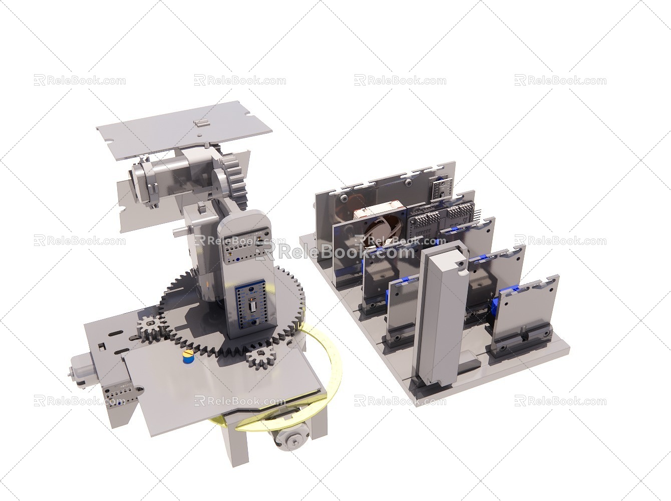 Multi-function mechanical arm 3d model