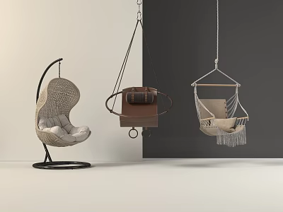 Modern Hanging Chair Modern Hanging Chair Indoor Hanging Chair 3d model