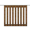Elegant Wooden Coffee Table With Curved Base And Natural Wood Grain Design