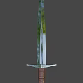 Medieval Dagger 3d model