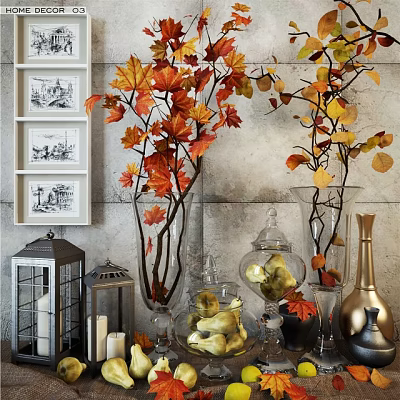 Ornaments combination 3d model