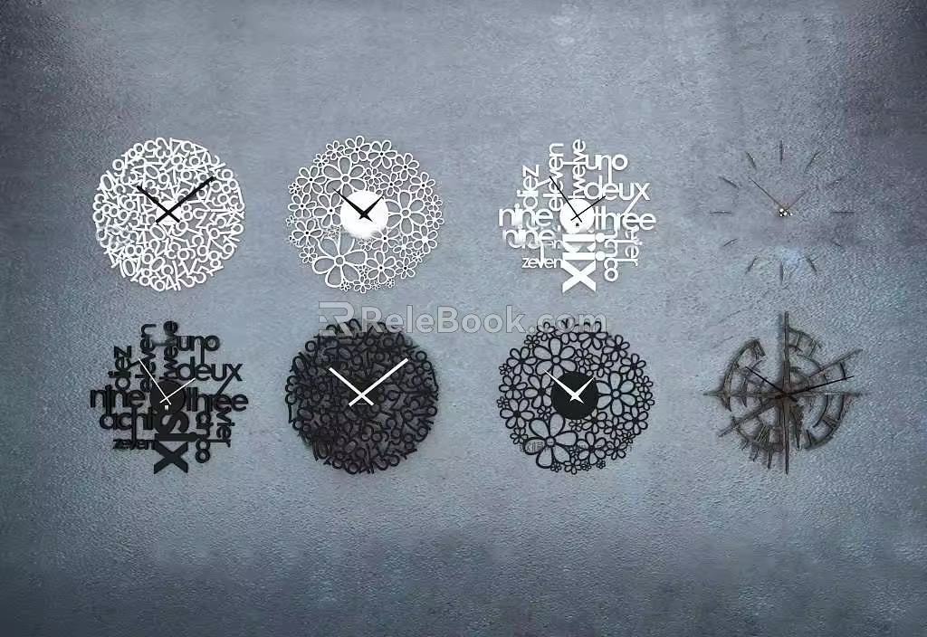 Clock 3d model
