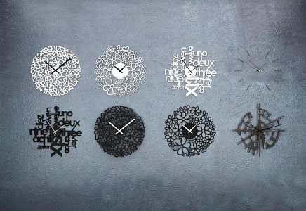 Clock 3d model