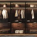 Glass wardrobe 3d model