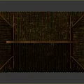 Traditional Chinese Architectural Roof Structure With Wooden Frames And Tile Patterns