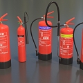 Fire Extinguisher Fire Extinguisher Combination Fire Equipment Handheld Fire Extinguisher Small Fire Extinguisher Low Face Low Number Low Model Simple Model Game Video Level Super Realistic 3d model