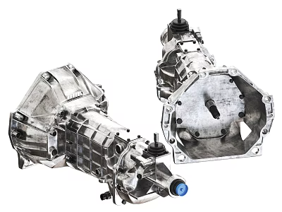 Heavy Duty Industrial Equipment Mechanical Parts With Metal Casing And Precision Bolts 3d model