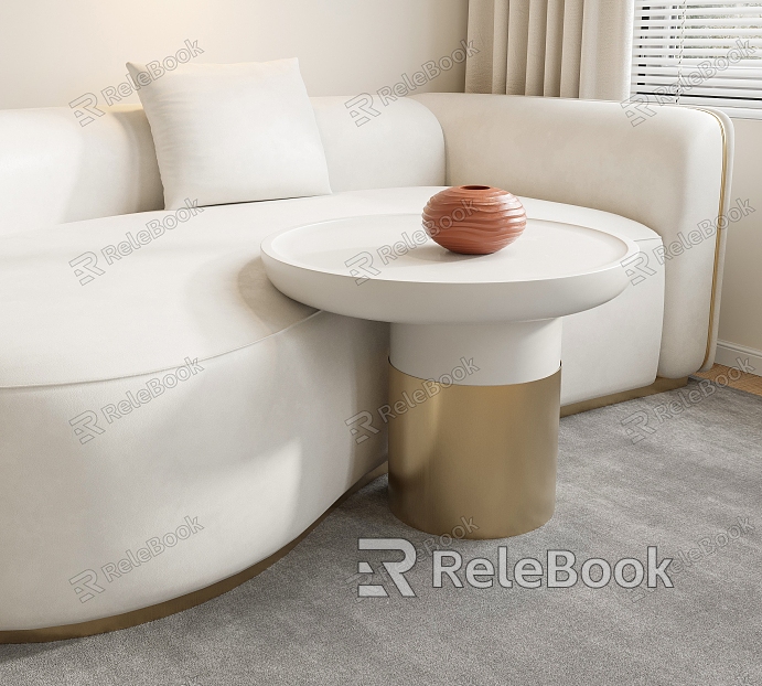 Modern Side Table Round Side Table model