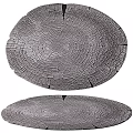 Modern Round Shape Carpet 3d model