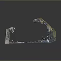 Ruins Realistic Game Items 3d model