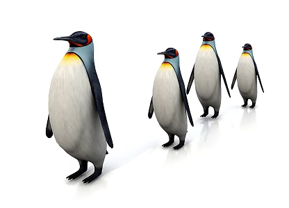 Penguin 3d model