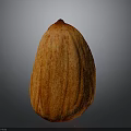 Fresh Ripe Orange Mango Fruit with Textured Skin on Dark Background