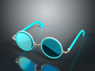 glasses sunglasses glasses near vision presbyopic glasses realistic 3d model