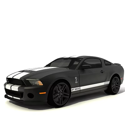 Modern sports car 3d model