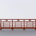 3D Model of Guardrail 3d model