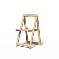 Natural Wood Leisure Chair With Modern Minimalist Simple Design And Sturdy Frame