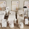 Professional SPA Salon Massage Bed With Comfortable Furniture And Beauty Equipment