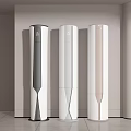 modern air conditioner vertical air conditioner 3d model