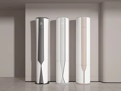 modern air conditioner vertical air conditioner 3d model