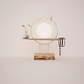 Simple table lamp 3d model