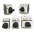Industrial Switch Panels With Black Knobs And White Body Designs