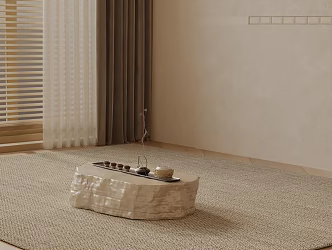 Modern coffee table 3d model
