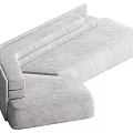 Modern Multiplayer Sofa 3d model