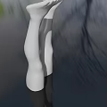 Detailed Human Legs and Feet Anatomical 3D Model with Smooth Surface and Realistic Texture