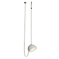 Modern Stylish Pendant Lights With Dome Shape Pink And Gray Hanging Design Fixtures