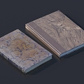 Modern Book Notebook 3d model