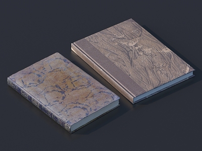 Modern Book Notebook 3d model