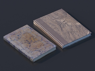 Modern Book Notebook 3d model