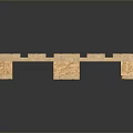 Wooden Pallet Storage Equipment With Slats And Holes For Logistics Use