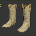 Modern Boots Women Boots Martin Boots Cowboy Boots Snow Boots 3d model