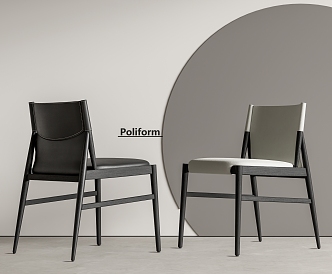 Poliform Dining Chair 3d model