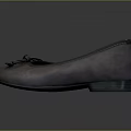 Light Purple Suede Flat Shoes With Bow Detail For Comfortable Everyday Wear