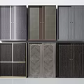 Modern Wardrobes With Various Designs Different Colors And Wood Finishes For Interior Decor