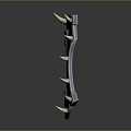 Contradiction Medieval Shield Ancient Shield Defensive Weapon Ancient Shield Iron Shield Protective Shield 3d model