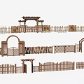 Wooden Garden Fence Designs With Decorative Arches Pergolas And Various Styles