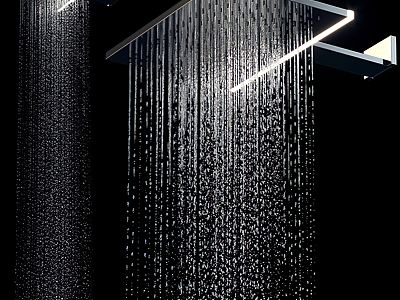 Modern Shower 3d model