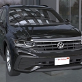 Hyundai Volkswagen Tiguan R car 3d model