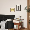Modern and ancient style side a few mobile side a few sofa side a few finished products side a few 3d model