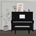 Piano 3d model