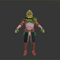 Sci-Fi Armor Alien Armor Sci-Fi Armor High-Tech Armor Futuristic Armor Alien Warrior Armor 3d model