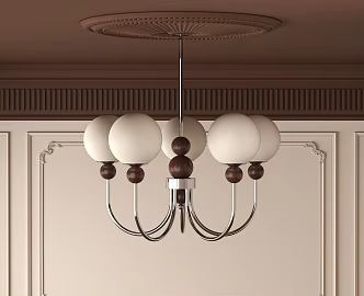 Antique chandelier 3d model