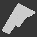 3D Red Rock Terrain Model With Winding Road And Undulating Landscape