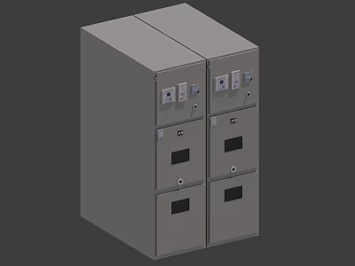 Distribution box Distribution cabinet 3d model